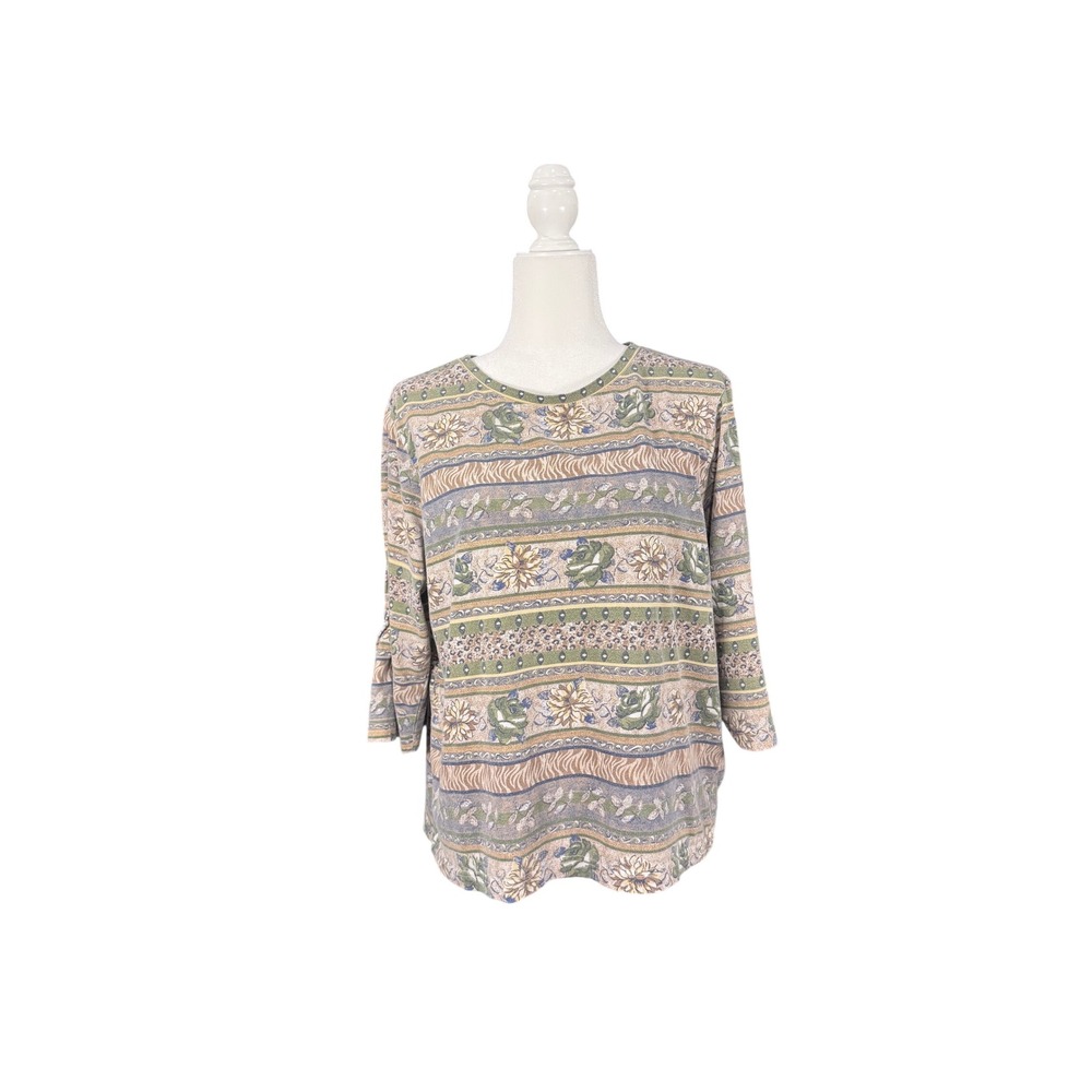 Shenanigans Petite Top Multicolor